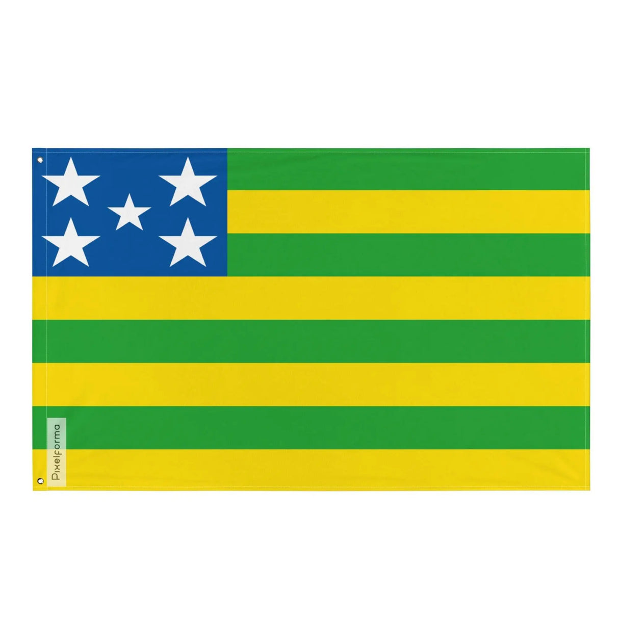 Drapeau goiás polyester résistant plusieurs modèles