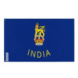 Drapeau gouverneur général inde polyester avec œillets à gauche