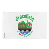 Drapeau Gracefield en plusieurs tailles 100 % polyester Imprimer avec Double ourlet - Pixelforma