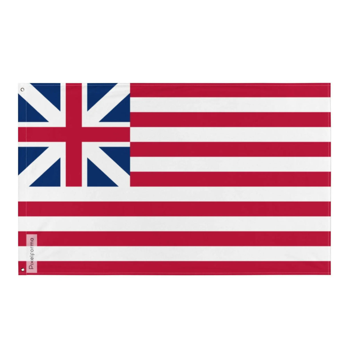 Drapeau grand union états-unis polyester œillets à gauche