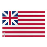 Drapeau grand union états-unis polyester œillets à gauche