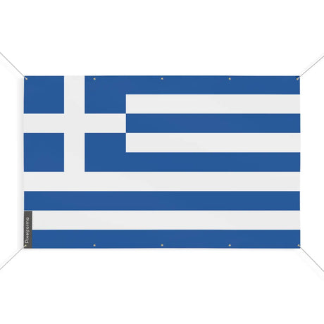 Drapeau grèce 10 oeillets en plusieurs tailles (s) - pixelforma