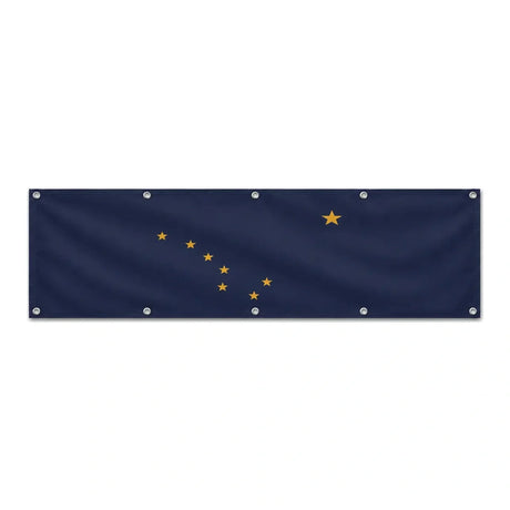 Drapeau Gris grand format XL en polyester avec dix œillets