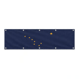 Drapeau Gris Clair grand format XL en polyester avec dix œillets
