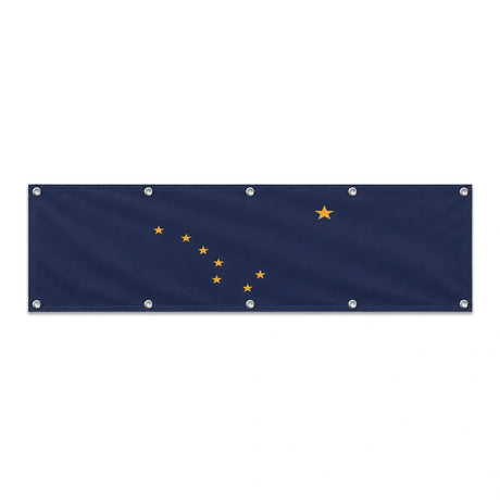 Drapeau Gris Clair grand format XL en polyester avec dix œillets
