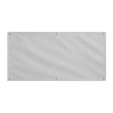 Drapeau gris clair france polyester œillets résistants