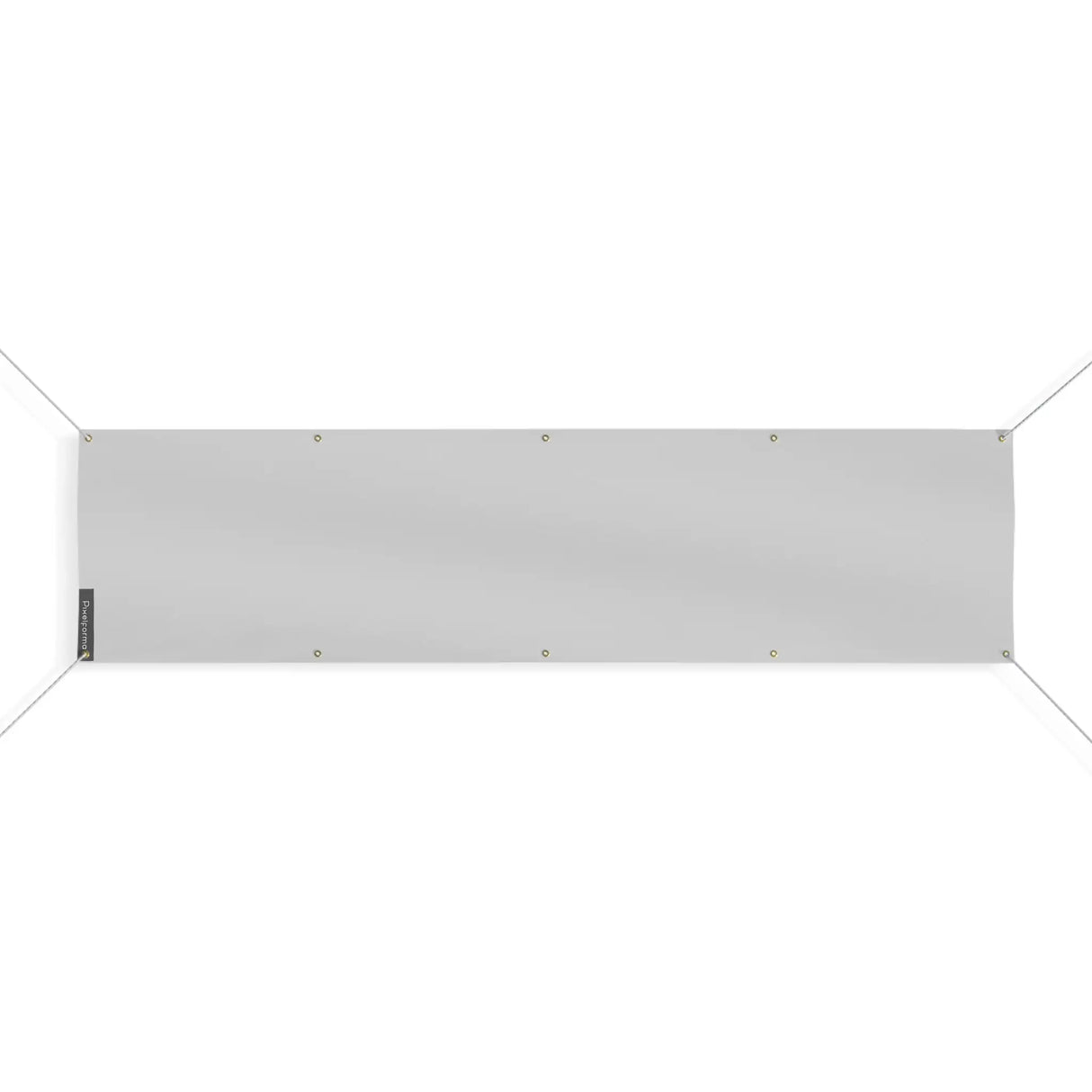 Drapeau gris clair france polyester résistant à œillets