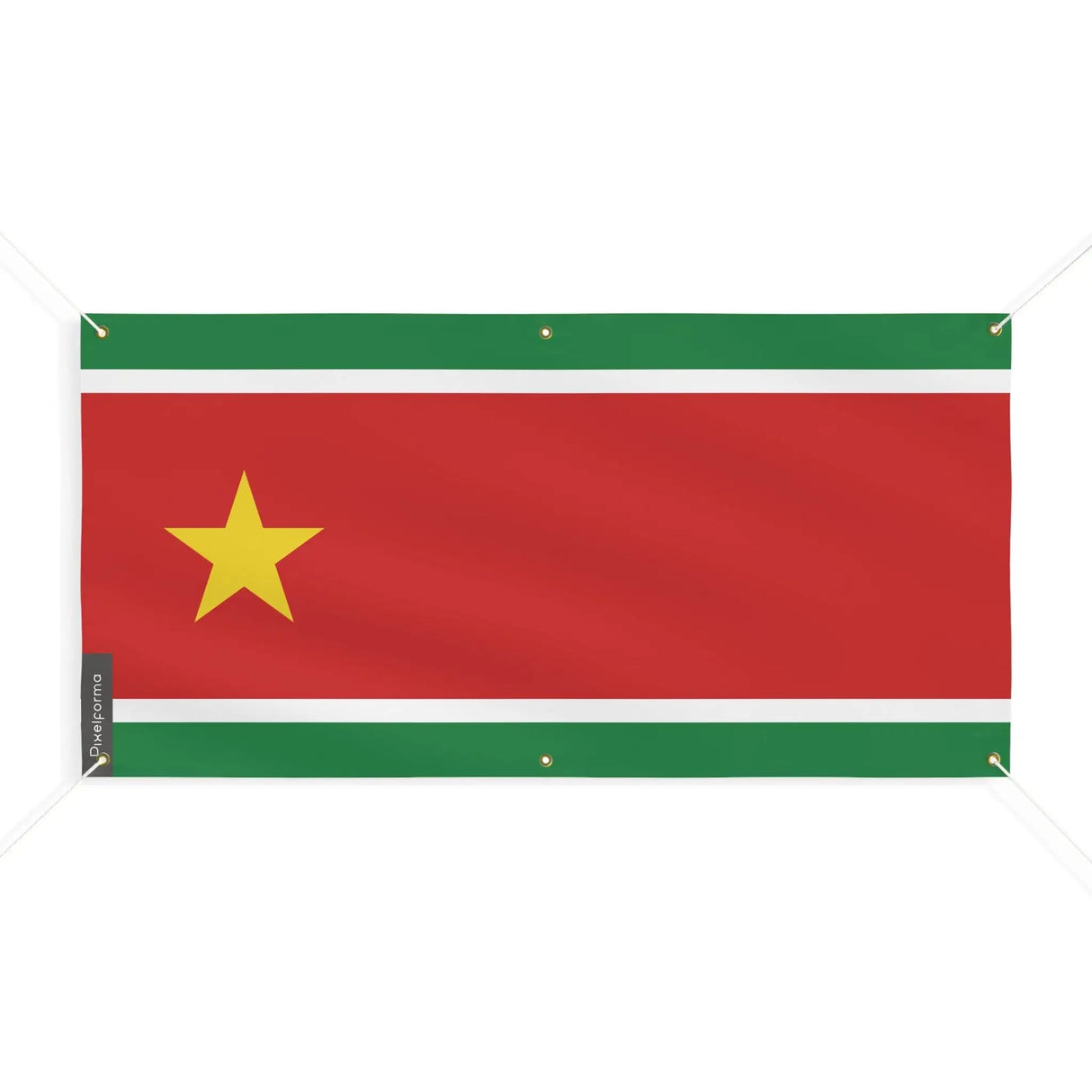 Drapeau guadeloupe polyester résistant pour extérieur