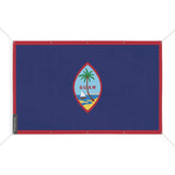 Drapeau guam 10 oeillets en plusieurs tailles (s) - pixelforma