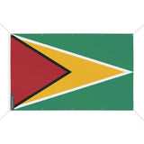 Drapeau guyana 10 oeillets en plusieurs tailles (s) - pixelforma