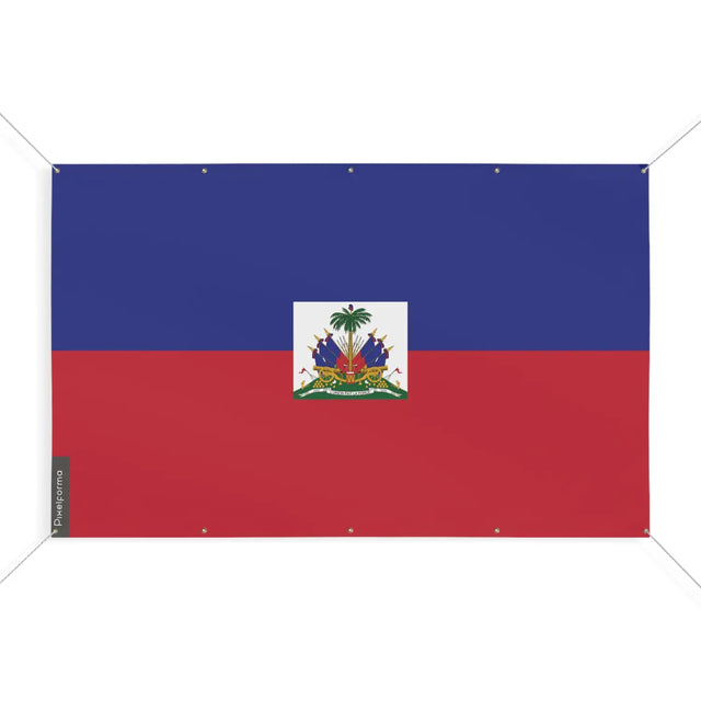 Drapeau haïti 10 oeillets en plusieurs tailles (s) - pixelforma