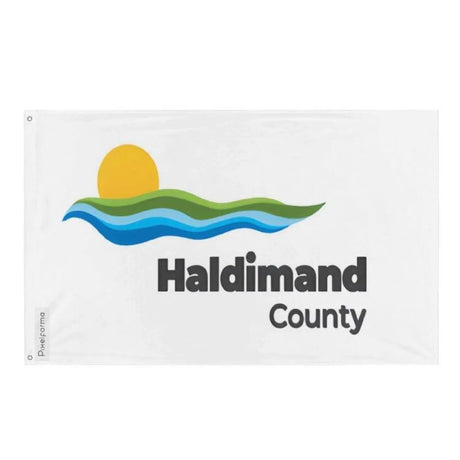 Drapeau haldimand plusieurs tailles en polyester - pixelforma