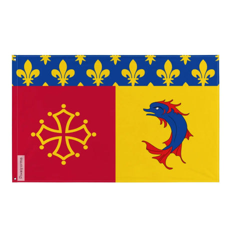 Drapeau hautes-alpes plusieurs tailles en polyester - pixelforma