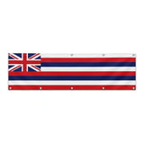 Drapeau d'Hawaï grand format XL en polyester avec dix œillets