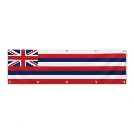 Drapeau d'Hawaï grand format XL en polyester avec dix œillets
