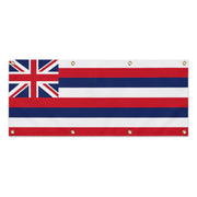 Drapeau hawaï polyester résistant aux intempéries 8 œillets