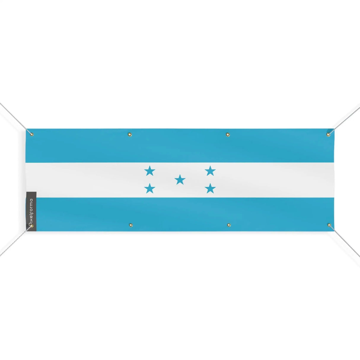Drapeau honduras polyester résistant avec œillets renforcés
