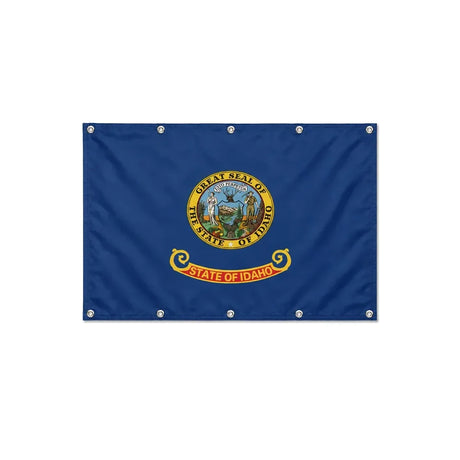 Drapeau de l'Idaho format S en polyester avec dix œillets