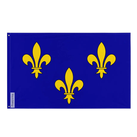 Drapeau île-de-france polyester double ourlet résistant
