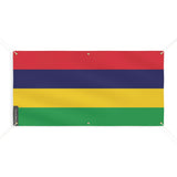 Drapeau île maurice polyester résistant aux intempéries