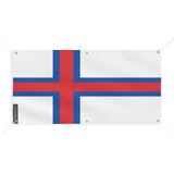 Drapeau îles féroé polyester résistant aux intempéries