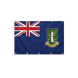 Drapeau Îles Vierges britanniques format S en polyester avec dix œillets