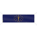 Drapeau indiana en polyester résistant aux intempéries