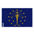 Drapeau indiana polyester résistant avec œillets à gauche