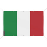 Drapeau italie 10 oeillets en plusieurs tailles (s) - pixelforma