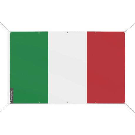 Drapeau italie 10 oeillets en plusieurs tailles (s) - pixelforma