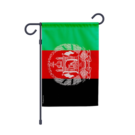 Drapeau jardin afghanistan en ployester - pixelforma