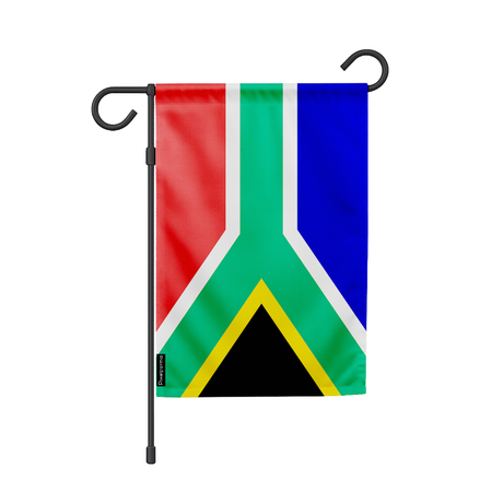 Drapeau jardin afrique du sud en ployester - pixelforma