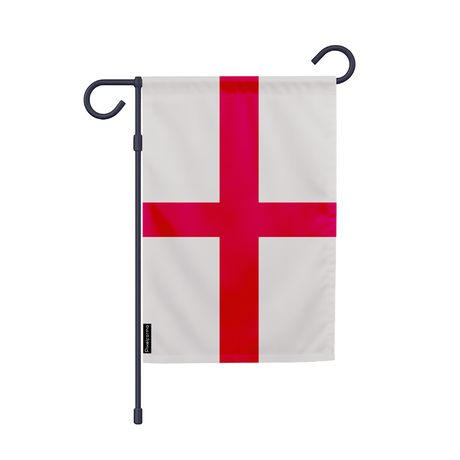 Drapeau jardin angleterre en ployester - pixelforma
