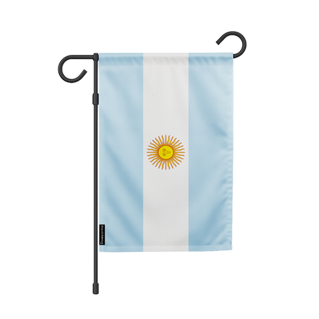 Drapeau jardin argentine en ployester - pixelforma