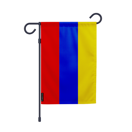 Drapeau jardin arménie en ployester - pixelforma