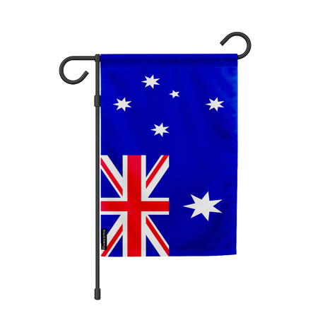 Drapeau jardin australie en ployester - pixelforma