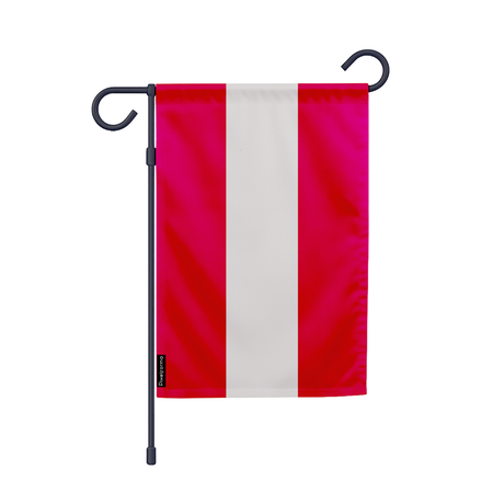 Drapeau jardin autriche en ployester - pixelforma