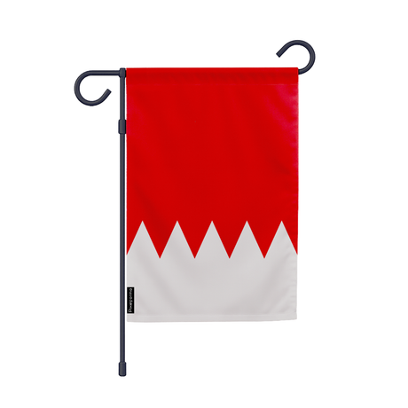 Drapeau jardin bahreïn en ployester - pixelforma