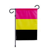 Drapeau jardin belgique polyester résistant format vertical