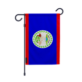 Drapeau jardin belize en ployester - pixelforma