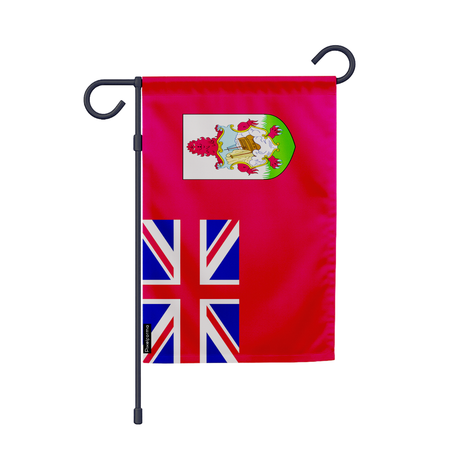 Drapeau jardin bermudes en ployester - pixelforma