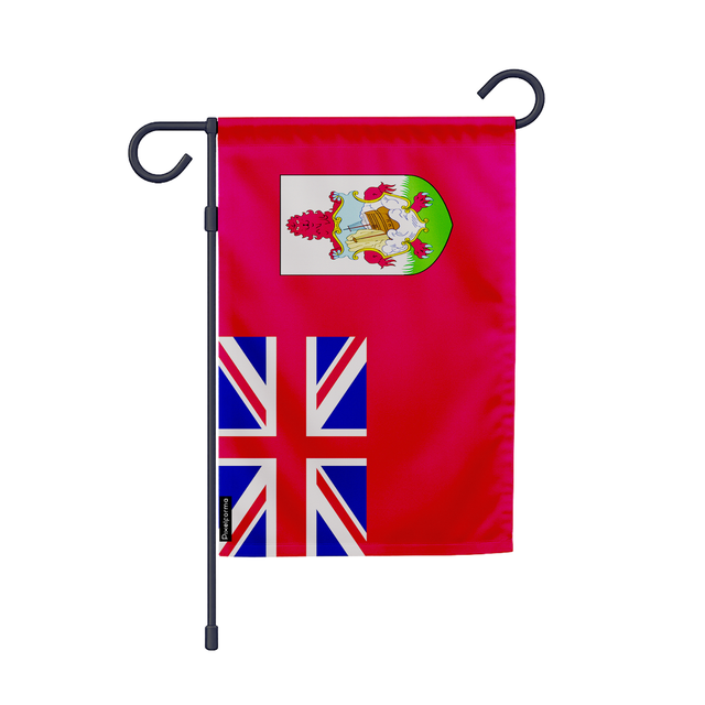 Drapeau jardin bermudes en ployester - pixelforma