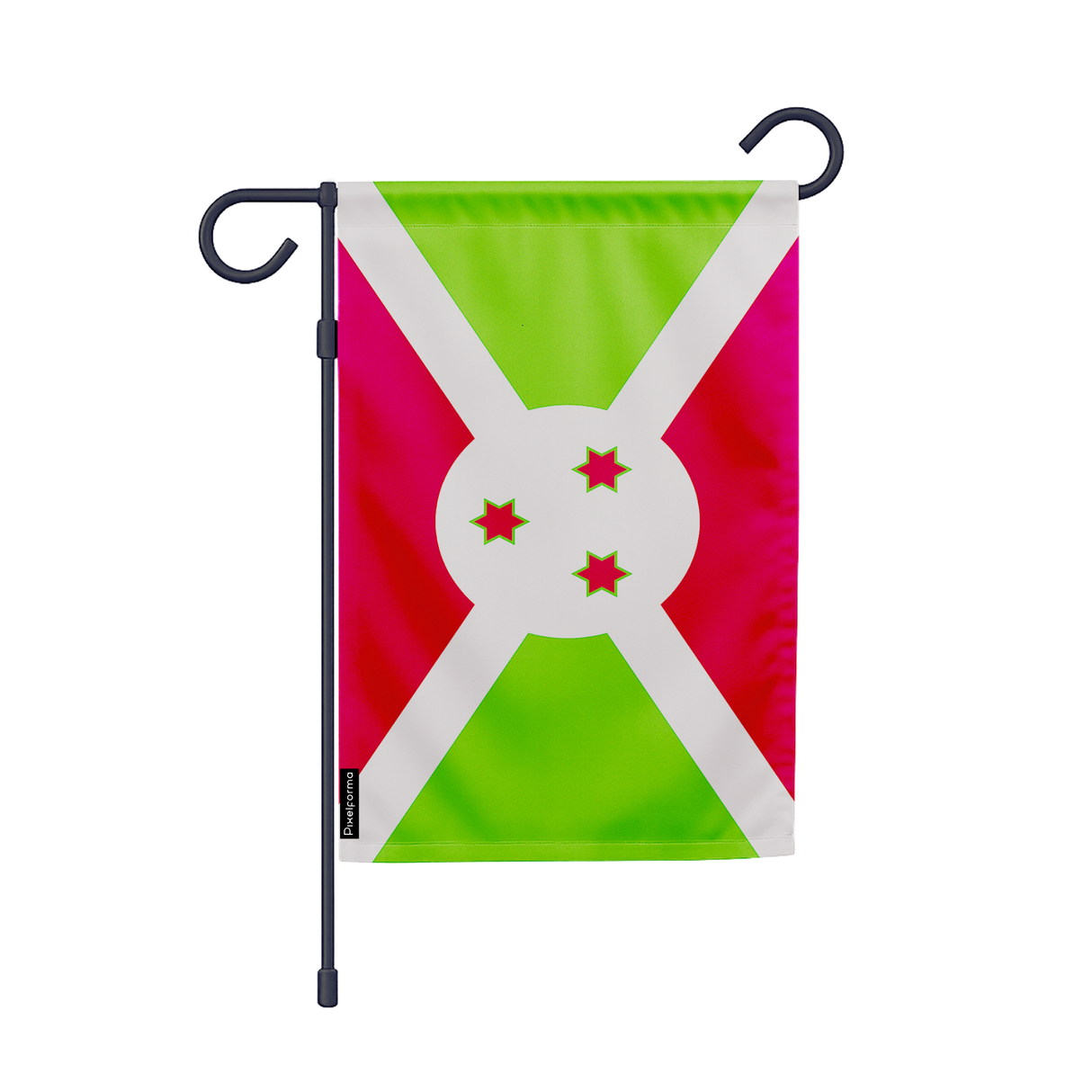 Drapeau jardin burundi en ployester - pixelforma