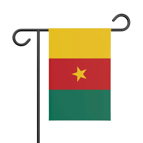 Drapeau Jardin Cameroun en Ployester - Pixelforma 