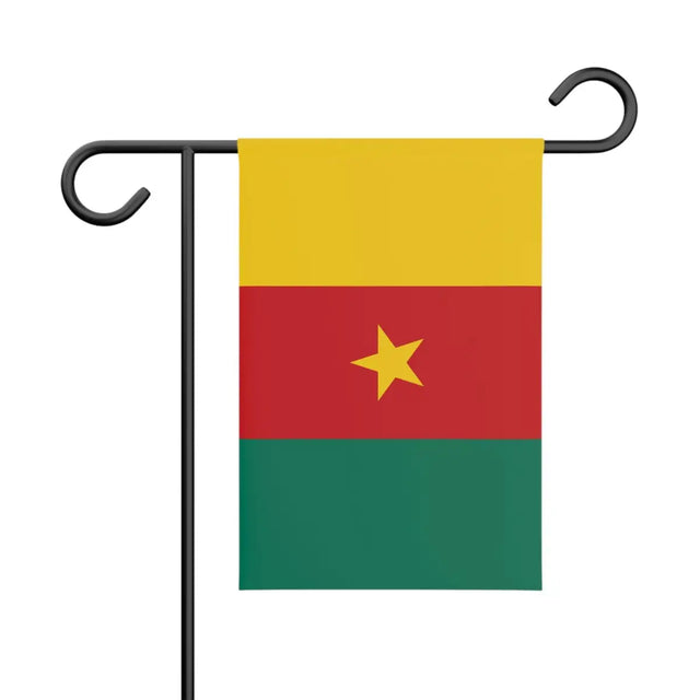 Drapeau Jardin Cameroun en Ployester - Pixelforma 