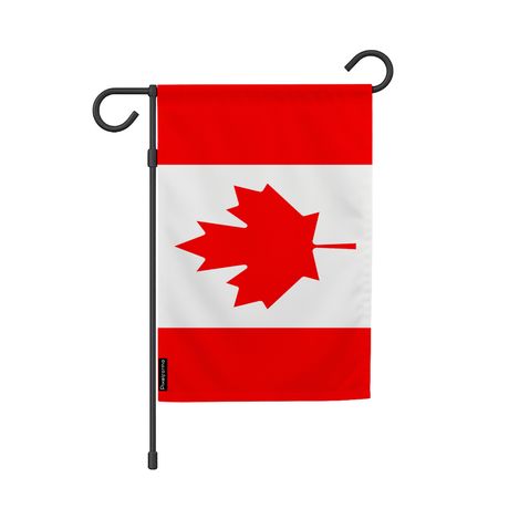 Drapeau jardin canada en ployester - pixelforma