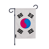 Drapeau jardin corée du sud en ployester - pixelforma