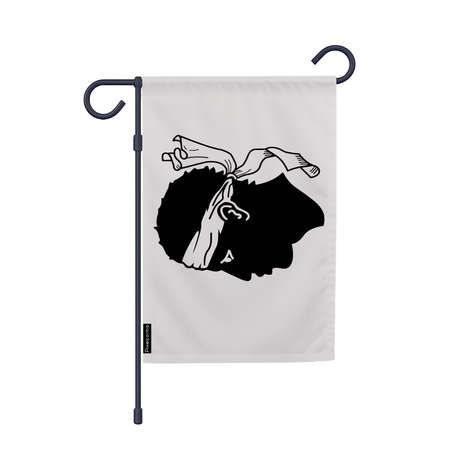 Drapeau jardin corse en ployester - pixelforma