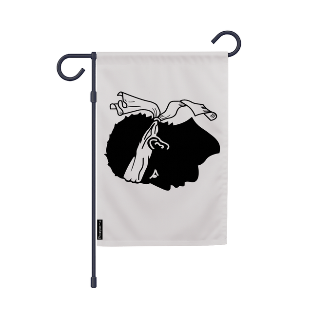 Drapeau jardin corse en ployester - pixelforma