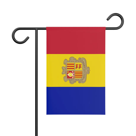 Jardin d'Andorra flag 100% polyester double-sided printing - Pixelforma